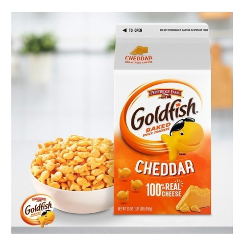 Goldfish Galletas Cheddar Crackers 850gr