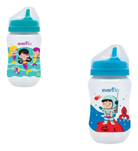 Vaso Evenflo Aventuras Diseños Varios 270ml +9meses Febo