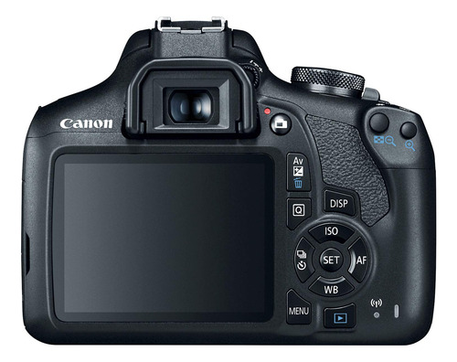 Câmera Canon Eos Rebel T7 Dslr Com Lente 18-55 Mm + 75-300 M