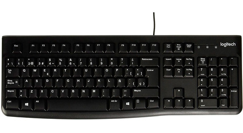 Teclado Logitech K120 920-004422 Keyboard Usb Negro /vc