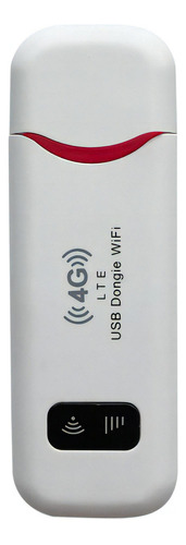 Modem 4g Lte Wi-fi Hotspot Roteador Dongle Usb 150 Mbps Cor Branco-v2