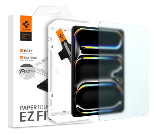 Mica Vidrio Templado Spigen Paper Touch Para iPad 13 M3 M2