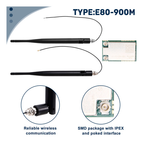Módulo Inalámbrico De Doble Banda G4 Lora 433/868/915/2.4g S