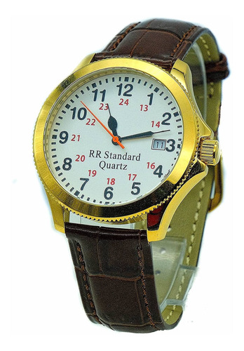 Reloj Hombre Rr Standard Quartz Ronda 517 D Cuarzo Pulso En 