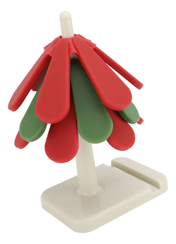 Juego De Salvamanteles Con Forma De Árbol, Posavasos Para Ol