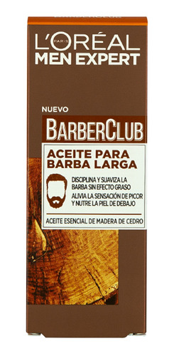 Aceite Para Barba Larga L'oreal Men Expert Barber Club 30ml