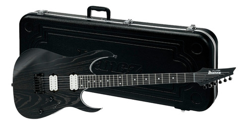 Guitarra Ibanez Prestige RGR652ahbf Wk negro desgastado