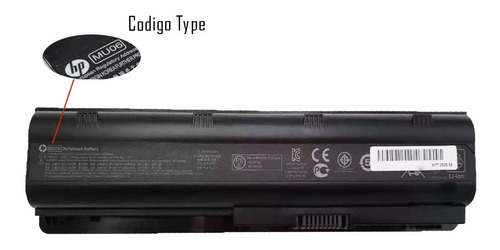 Batería Para Laptop Hp Mu06 G4 1000 2000 G42 G62 450 430 Dm4