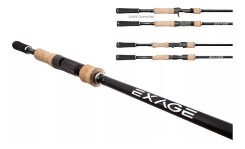 Caña Shimano Exage 6´ 10  10-17lbs Grafito Baitcasting