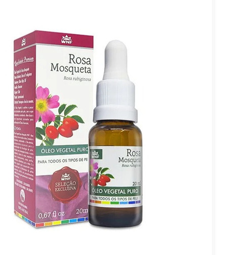 Rosa Mosqueta Óleo Vegetal Clareador De Manchas 20ml Wnf