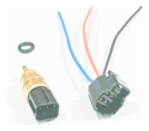 Sensor De Temperatura + Arnés Conector Para I10 2013 4 Pines