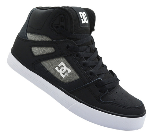 Tenis Dc Shoes Pure High-tp Wc Adys400043 Kwa Black/white