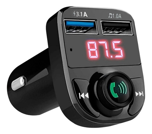 Transmisor Bluetooth Fm Usb Manos Libres