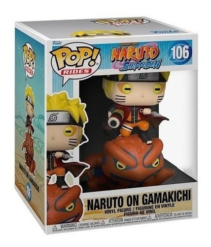 Funko Pop Rides: Naruto Shippuden - Naruto On Gamakichi