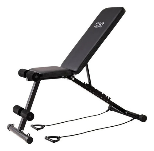 Banca De Ejercicio Plegable Con Ligas Athletic Works