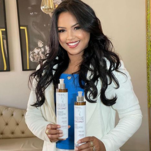 Shampoo Reconstrutor Coco Sensations Coconut Topmix
