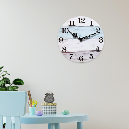 Reloj De Pared De Madera Moderno, Reloj Colgante De Pared