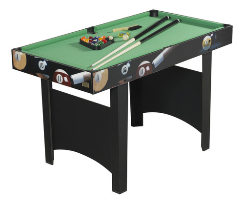 Mesa De Pool Gamepower Gpmdp01 Color Del Paño Verde Oscuro