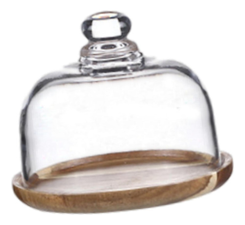 Soporte Para Tartas Con Cúpula De Cristal, Expositor Para