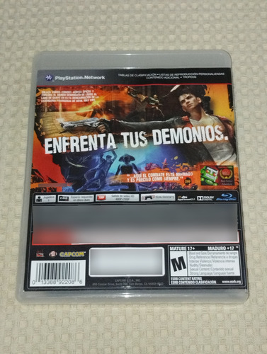 Dmc Devil May Cry Ps3 Mídia Física (Usado)
