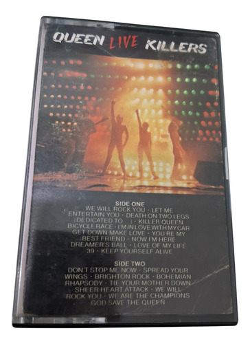 Queen Live Killers Cassette Usa Ediciones En Vivo