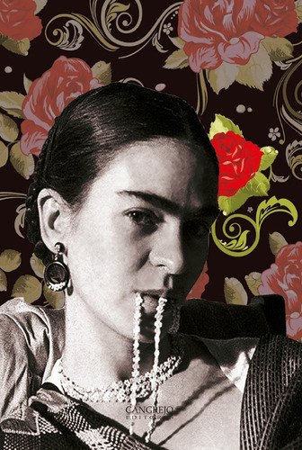 Libro Diario Frida Kahlo - Rosas - Cangrejo Editores