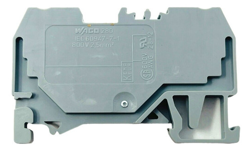 12 Pcs Wago 280 Iec 60947-7-1 Din Rail Mount Terminal Bl Eeh