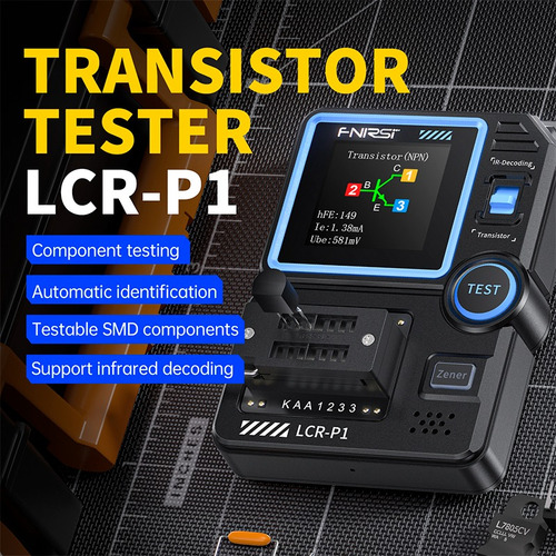 Probador De Componentes Multifuncion Lcr-p1 Fnirsi