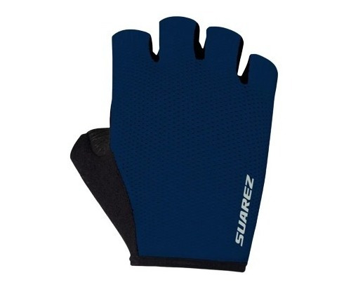 Guantes Cortos Suarez Color Azul/negro