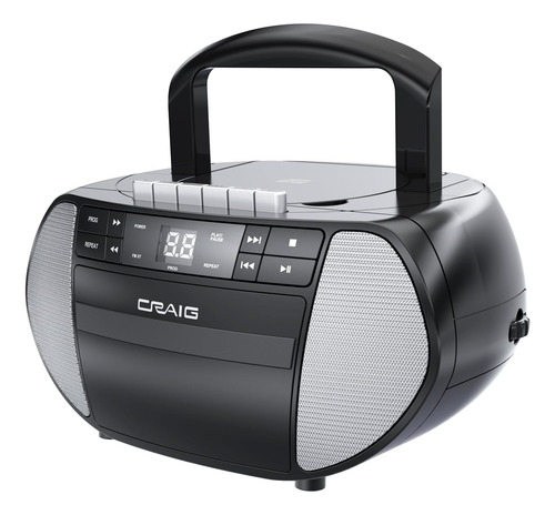 Cd6951-sl Boombox De Cd Portátil De Carga Superior Con Radio