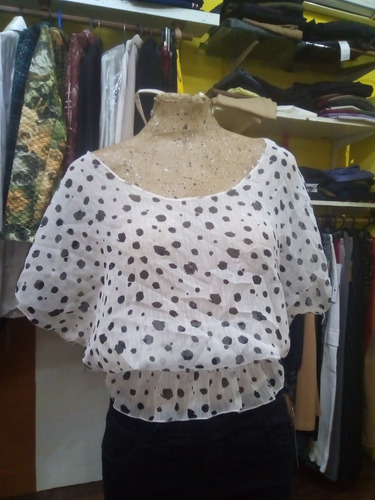 Lote De 3 Blusas De Gasa