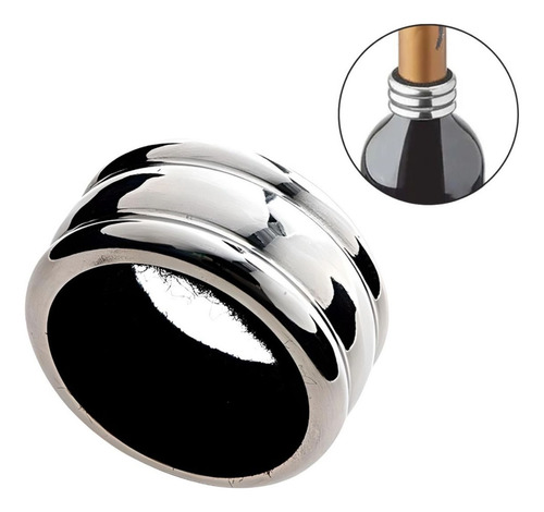 Anillo cortador de gotas de acero inoxidable para vinos con barra interior de fieltro