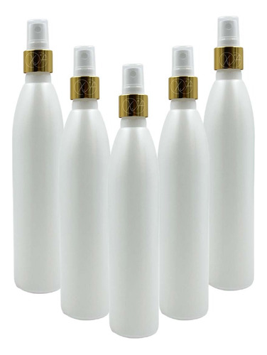 Envases Atomizadores Botella Pet Pincel Blanca 300 Ml X 50