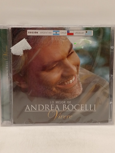 Andrea Bocelli Lo Mejor De Vivere Cd Nuevo