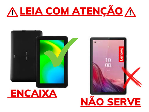 Capa Infantil C/ Alça Suporte P/ Tablet M9s Go M9 Antiqueda