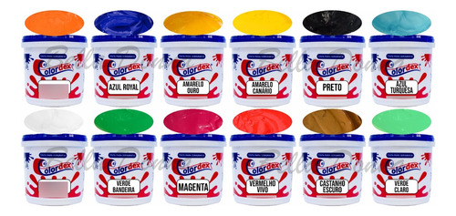 Tinta Hidrocolor Mix Magenta Colordex Silk E Serigrafia