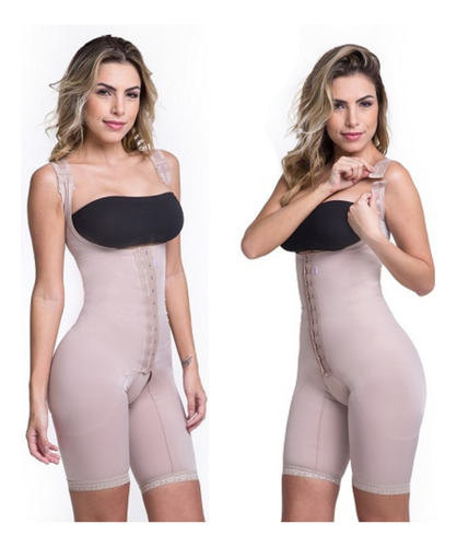 Corselet Pós Cirúrgico Biobela Shorts Fecho Frontal  1604