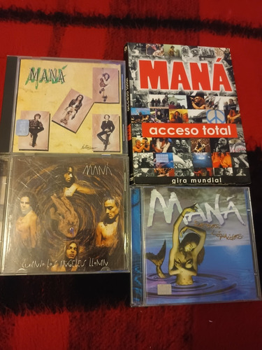 Mana Acceso Total / Falta Amor / Sueños Líquidos / Angeles 