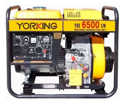 Motosoldador Yorking Yde6500ew 180 Amp Motor Diesel De 10hp