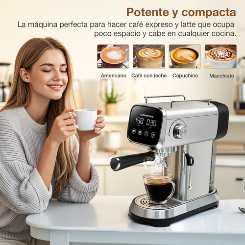Cafetera Espresso Xundefined 20bar Diy Temperatura Tiempo