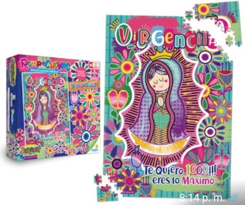 Puzzle Virgencita 500 Piezas Ronda