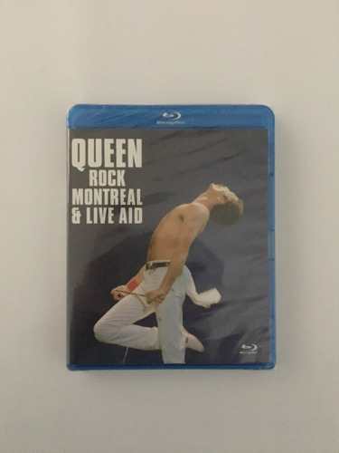 Imagem 1 de 2 de Bluray Queen Rock Montreal & Live Aid Mercury Hd Dts Lacrado