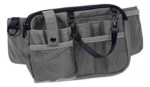 5 Riñonera Para Enfermera, Bolsillo Con Múltiples Gris