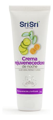 Sri Sri Crema Rejuvenecedora Facial De Noche X100g