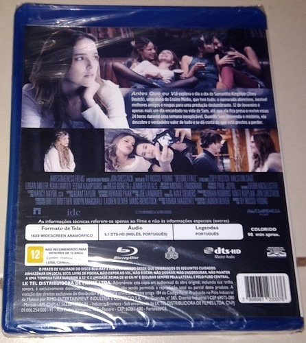 Imagem 2 de 2 de Blu-ray Antes Que Eu Vá (lacrado)