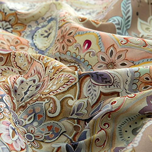 Juego De Funda De Edredón Get Bed Ready Boho Paisley Medalli