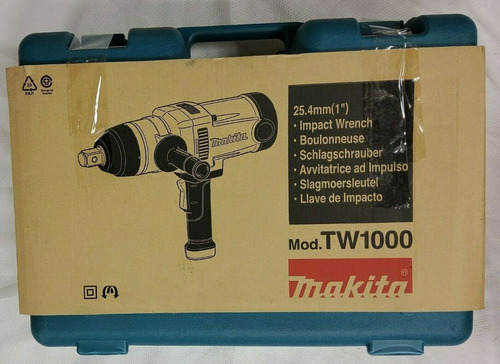 Makita 6922nb Shear Wrench & Tw1000 1 Impact Wrench