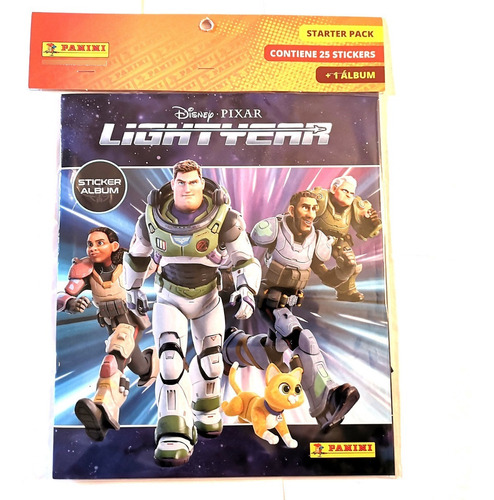 Álbum Panini Lightyear + 25 Stickers