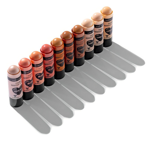 Wet N Wild Megaglo Barra De Maquillaje - Cuando Ataca El Desnudo
