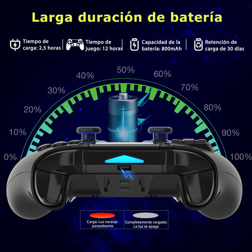 Control Inalámbrico Joystick Para Ps5 Ps4 Switch Pc Mobile